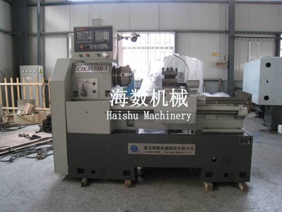 CJK6150B-1Economical CNC lathe production and shipments［Photos］